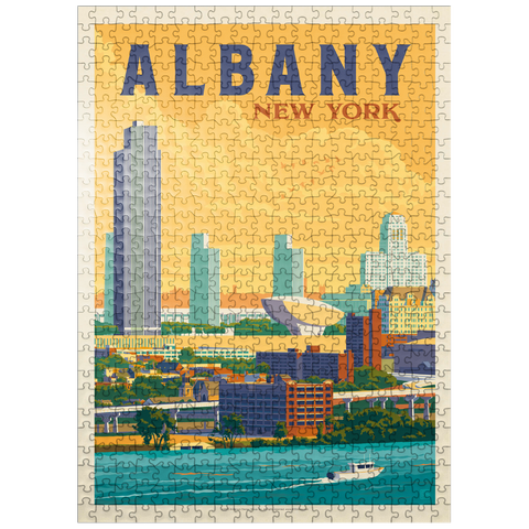puzzleplate Albany, New York 500 Jigsaw Puzzle