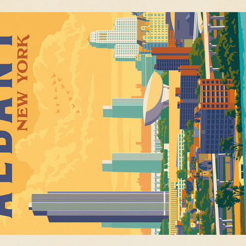 Albany, New York 500 Jigsaw Puzzle 3D Modell