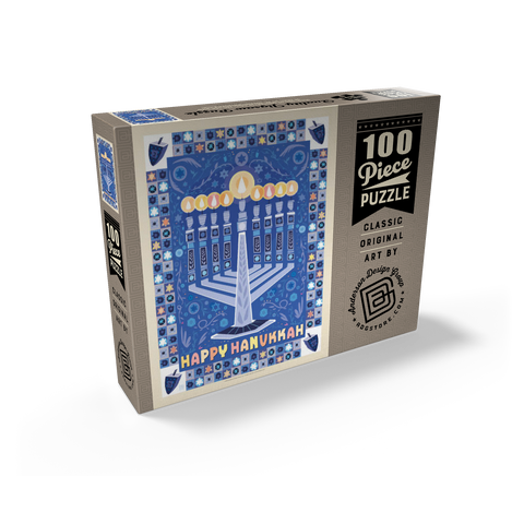 Happy Hanukkah 100 Jigsaw Puzzle box view2
