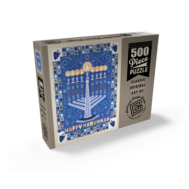 Happy Hanukkah 500 Jigsaw Puzzle box view2