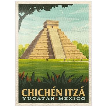 puzzleplate Mexico: Chichén Itzá 1000 Jigsaw Puzzle