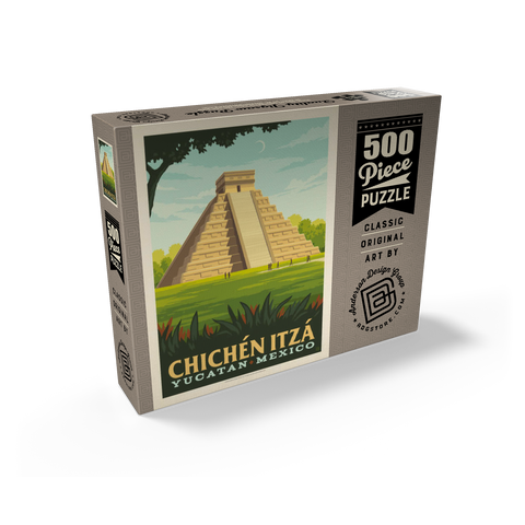 Mexico: Chichén Itzá 500 Jigsaw Puzzle box view2