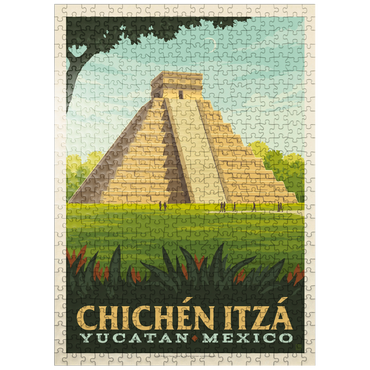 puzzleplate Mexico: Chichén Itzá 500 Jigsaw Puzzle