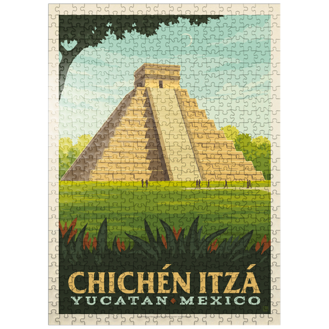 puzzleplate Mexico: Chichén Itzá 500 Jigsaw Puzzle