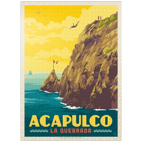 puzzleplate Mexico: Acapulco, La Quebrada 1000 Jigsaw Puzzle