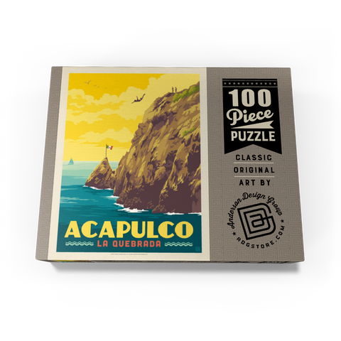 Mexico: Acapulco, La Quebrada 100 Jigsaw Puzzle box view3