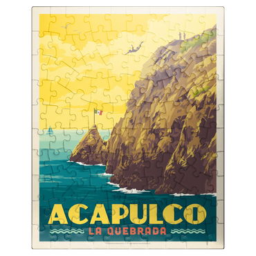 puzzleplate Mexico: Acapulco, La Quebrada 100 Jigsaw Puzzle