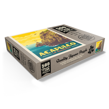 Mexico: Acapulco, La Quebrada 500 Jigsaw Puzzle box view1