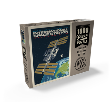 NASA: 1998 International Space Station 1000 Jigsaw Puzzle box view2