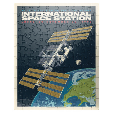 puzzleplate NASA: 1998 International Space Station 100 Jigsaw Puzzle