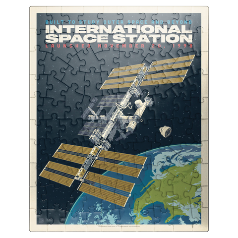 puzzleplate NASA: 1998 International Space Station 100 Jigsaw Puzzle