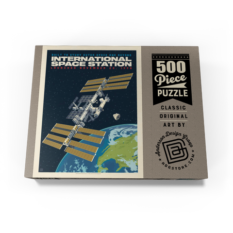 NASA: 1998 International Space Station 500 Jigsaw Puzzle box view3