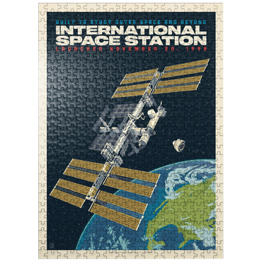 puzzleplate NASA: 1998 International Space Station 500 Jigsaw Puzzle