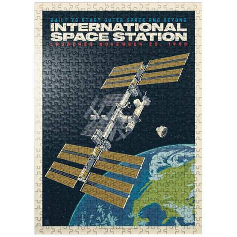puzzleplate NASA: 1998 International Space Station 500 Jigsaw Puzzle