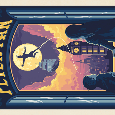 Peter Pan: J.M. Barrie 1000 Jigsaw Puzzle 3D Modell