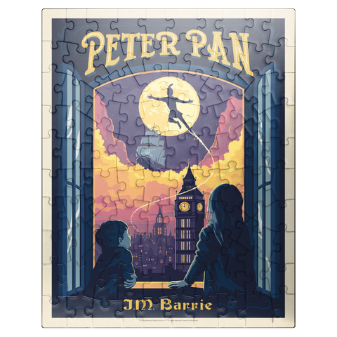 puzzleplate Peter Pan: J.M. Barrie 100 Jigsaw Puzzle