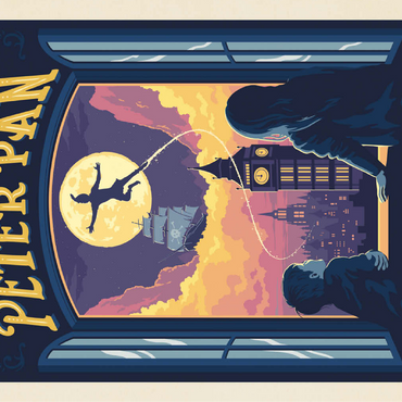 Peter Pan: J.M. Barrie 100 Jigsaw Puzzle 3D Modell