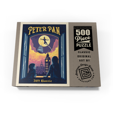 Peter Pan: J.M. Barrie 500 Jigsaw Puzzle box view3