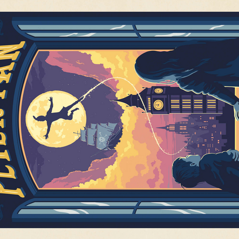 Peter Pan: J.M. Barrie 500 Jigsaw Puzzle 3D Modell