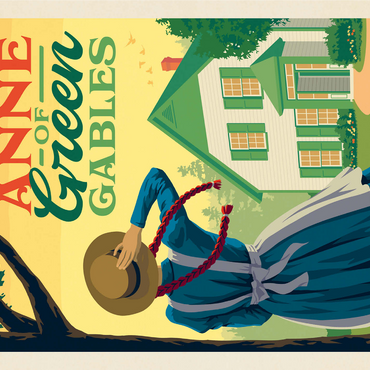 Anne Of Green Gables: Lucy Maud Montgomery 1000 Jigsaw Puzzle 3D Modell