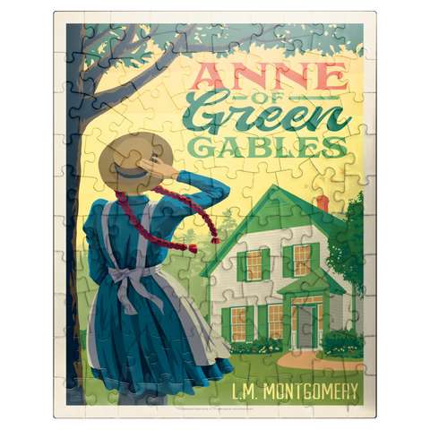 puzzleplate Anne Of Green Gables: Lucy Maud Montgomery 100 Jigsaw Puzzle