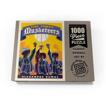 The Three Musketeers: Alexandre Dumas 1000 Jigsaw Puzzle box view3