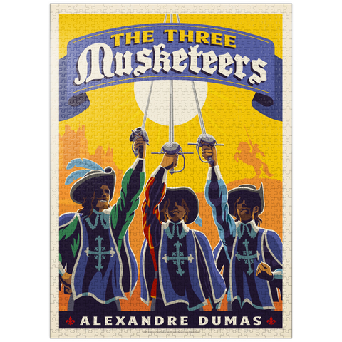 puzzleplate The Three Musketeers: Alexandre Dumas 1000 Jigsaw Puzzle