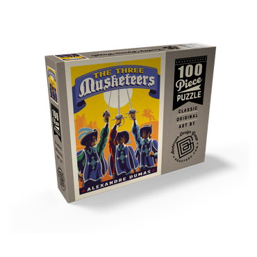 The Three Musketeers: Alexandre Dumas 100 Jigsaw Puzzle box view2