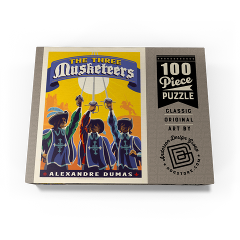 The Three Musketeers: Alexandre Dumas 100 Jigsaw Puzzle box view3