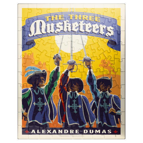 puzzleplate The Three Musketeers: Alexandre Dumas 100 Jigsaw Puzzle