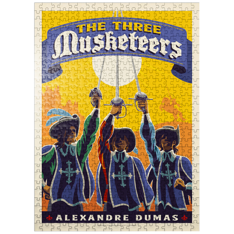 puzzleplate The Three Musketeers: Alexandre Dumas 500 Jigsaw Puzzle