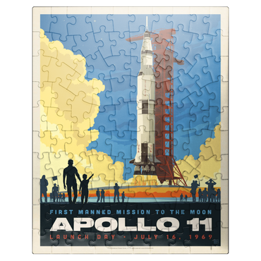 puzzleplate NASA 1969: Apollo 11 Lift-Off 100 Jigsaw Puzzle