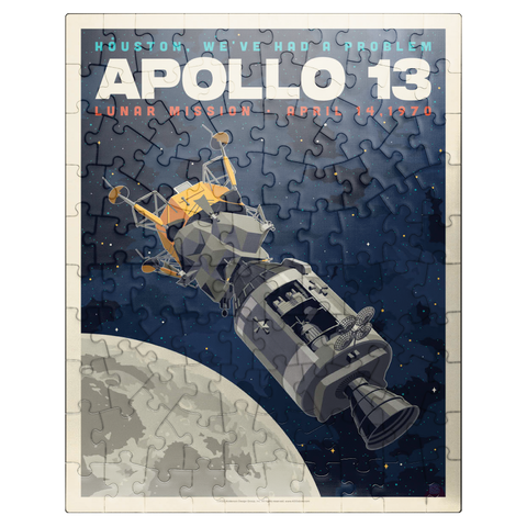 puzzleplate NASA 1970: Apollo 13 100 Jigsaw Puzzle