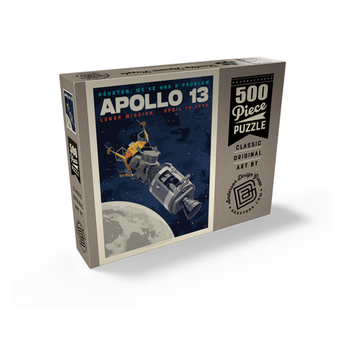 NASA 1970: Apollo 13 500 Jigsaw Puzzle box view2