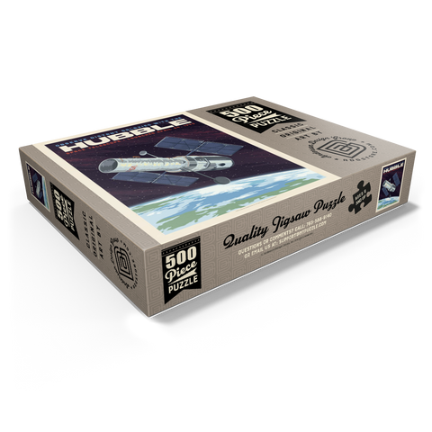 NASA 1990: Hubble Space Telescope 500 Jigsaw Puzzle box view1