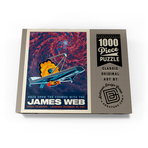 NASA 2021: James Webb Space Telescope 1000 Jigsaw Puzzle box view3