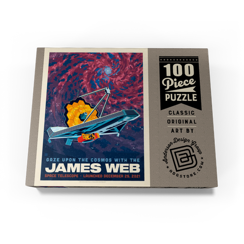 NASA 2021: James Webb Space Telescope 100 Jigsaw Puzzle box view3