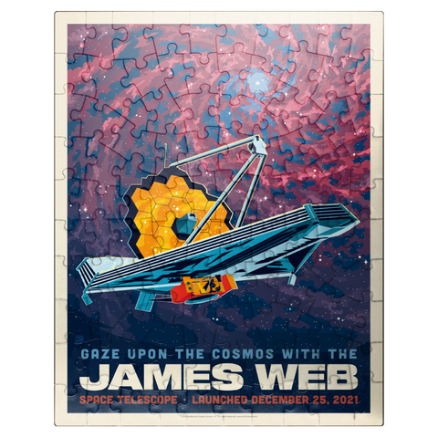 puzzleplate NASA 2021: James Webb Space Telescope 100 Jigsaw Puzzle