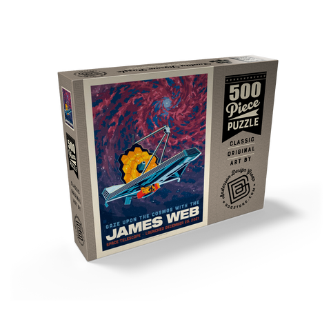NASA 2021: James Webb Space Telescope 500 Jigsaw Puzzle box view2