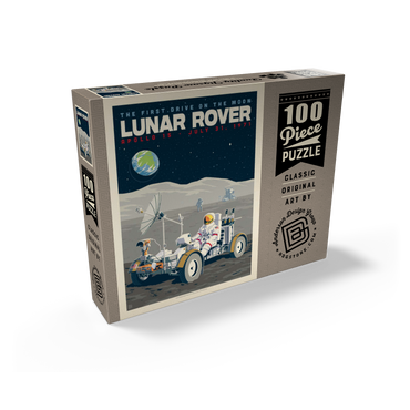 NASA 1971: Apollo 15 Lunar Rover 100 Jigsaw Puzzle box view2
