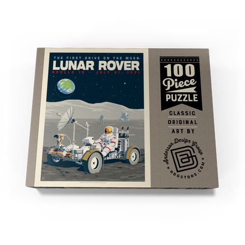 NASA 1971: Apollo 15 Lunar Rover 100 Jigsaw Puzzle box view3
