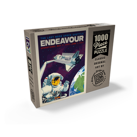 NASA 2011: Space Shuttle Endeavour 1000 Jigsaw Puzzle box view2