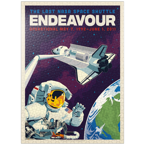 puzzleplate NASA 2011: Space Shuttle Endeavour 1000 Jigsaw Puzzle