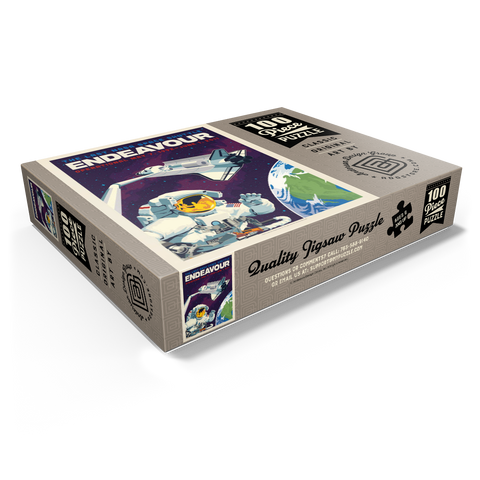 NASA 2011: Space Shuttle Endeavour 100 Jigsaw Puzzle box view1