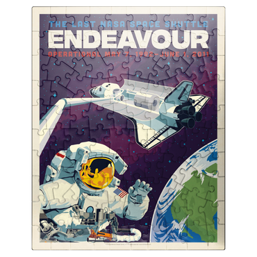 puzzleplate NASA 2011: Space Shuttle Endeavour 100 Jigsaw Puzzle