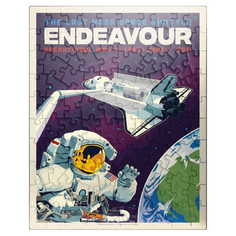 puzzleplate NASA 2011: Space Shuttle Endeavour 100 Jigsaw Puzzle