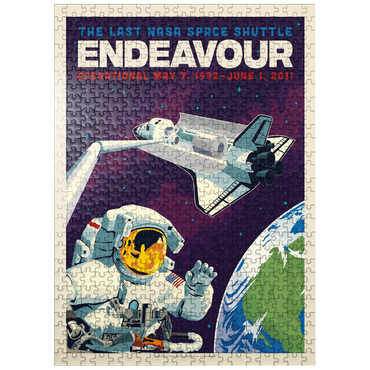 puzzleplate NASA 2011: Space Shuttle Endeavour 500 Jigsaw Puzzle
