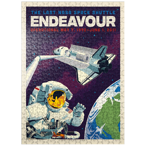 puzzleplate NASA 2011: Space Shuttle Endeavour 500 Jigsaw Puzzle