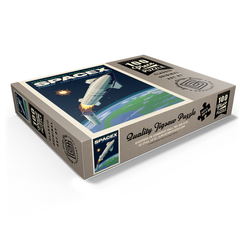 SpaceX Starship: 2023 100 Jigsaw Puzzle box view1