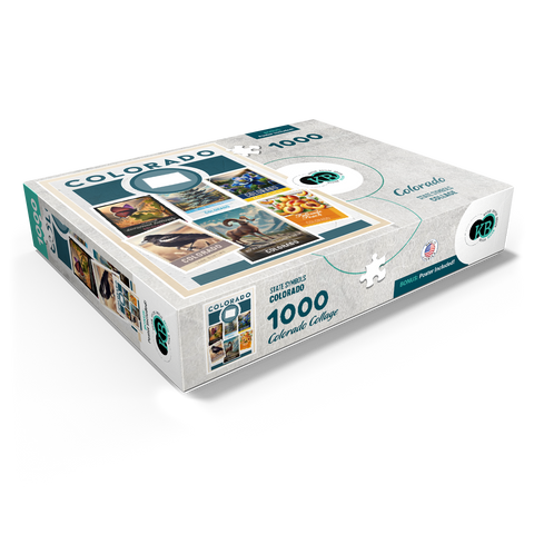 Collage: Colorado State Symbols 1000 Jigsaw Puzzle box view1